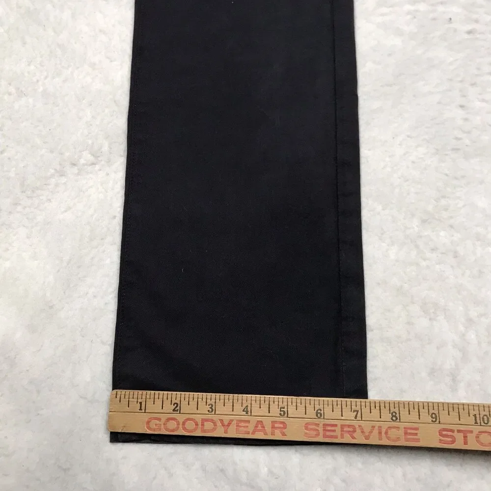 ADRIANO GOLDSCHMIED Matchbox Jean Men 30x34 Black Slim Straight Stretch USA